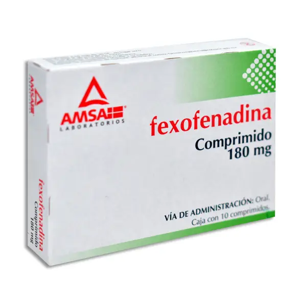 Fexofenadina 180mg Cpr C10